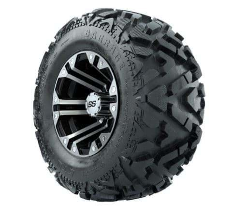 Picture of 10" GTW Specter Wheels with Barrage Mud Tires - Set of 4