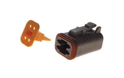 Picture of 4-pin plug and wedge lock kit