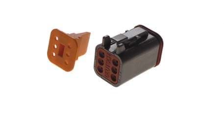 Picture of 6-pin plug and wedge lock kit