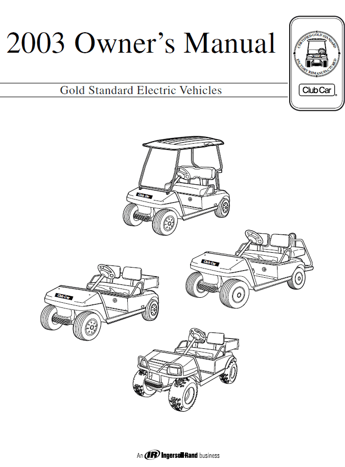 Picture of 2003 - Gold Standard - OM - All elec/utility