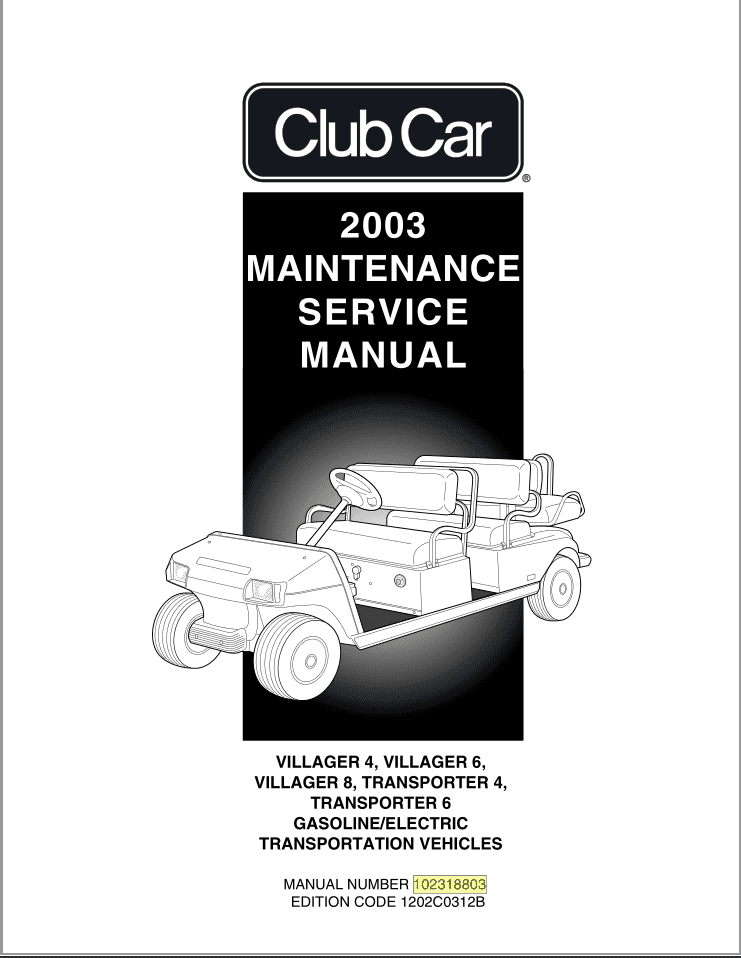 Picture of MS MANUAL, 2003 VILLAGER/TP