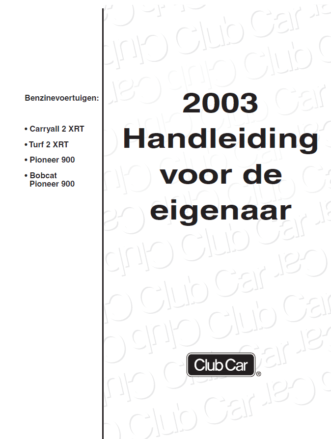 Picture of 2003 - Club Car - OM - GAS - NL