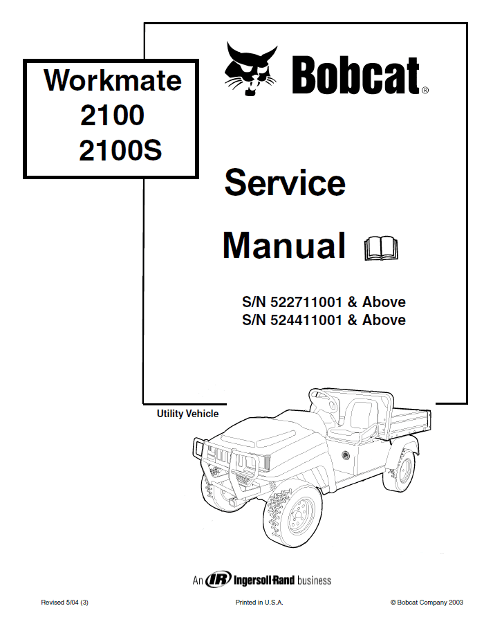 Picture of 2000 UP TO 2014 - BOBCAT - SM - Gasoline & Electric