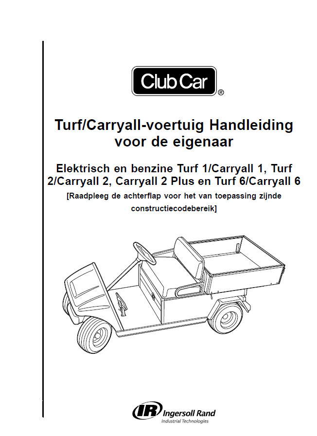 Picture of 2000 UP TO 2014 - Turf/Carryall - OM - Gasoline & Electric - NL