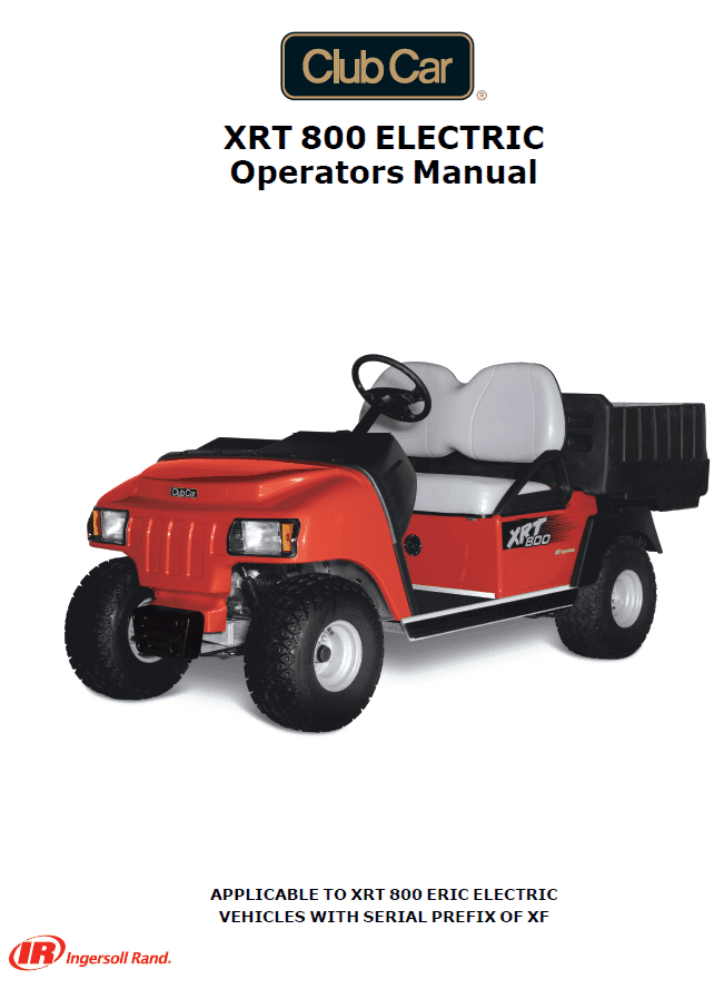 Picture of 2000 UP TO 2014 - XRT 800 - OM - All elec/utility