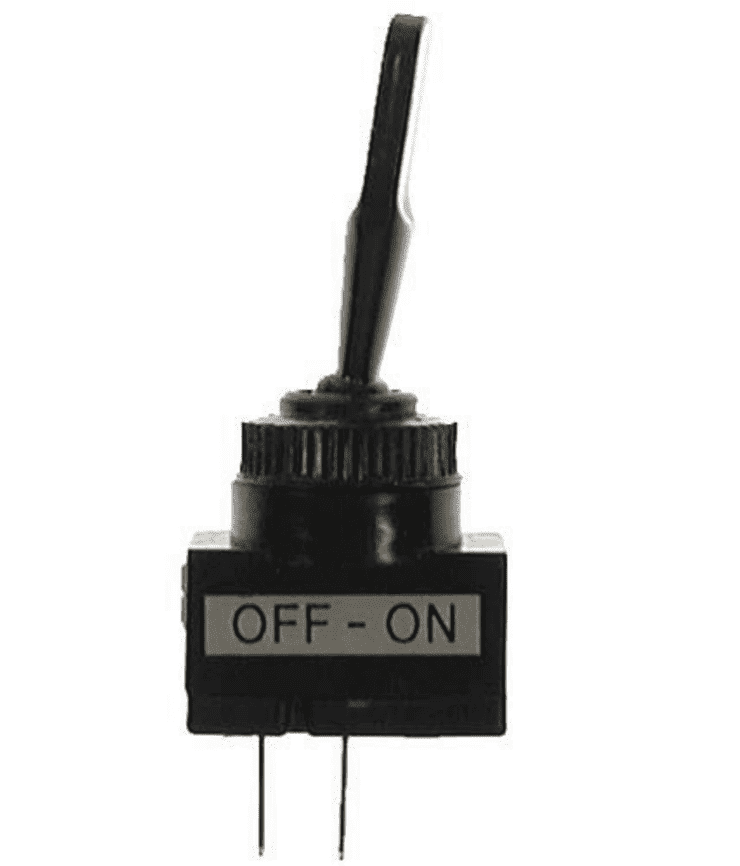 Picture of Toggle switch, with two male spade terminals