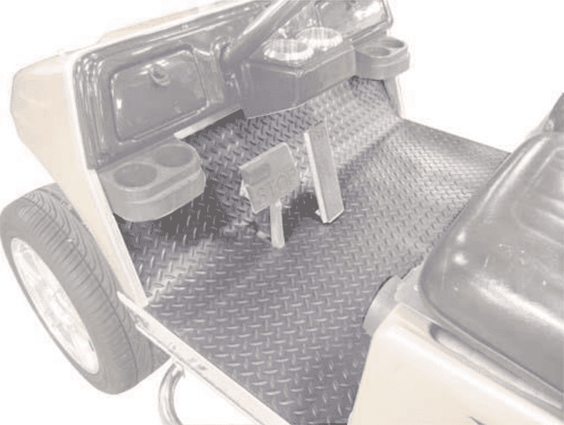 Picture of Diamond plate floor mats